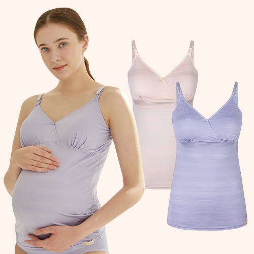 임신출산 육아용품 [마더스베이비] 원터치 에어실크 인견 수유나시 (2color) 마더스베이비